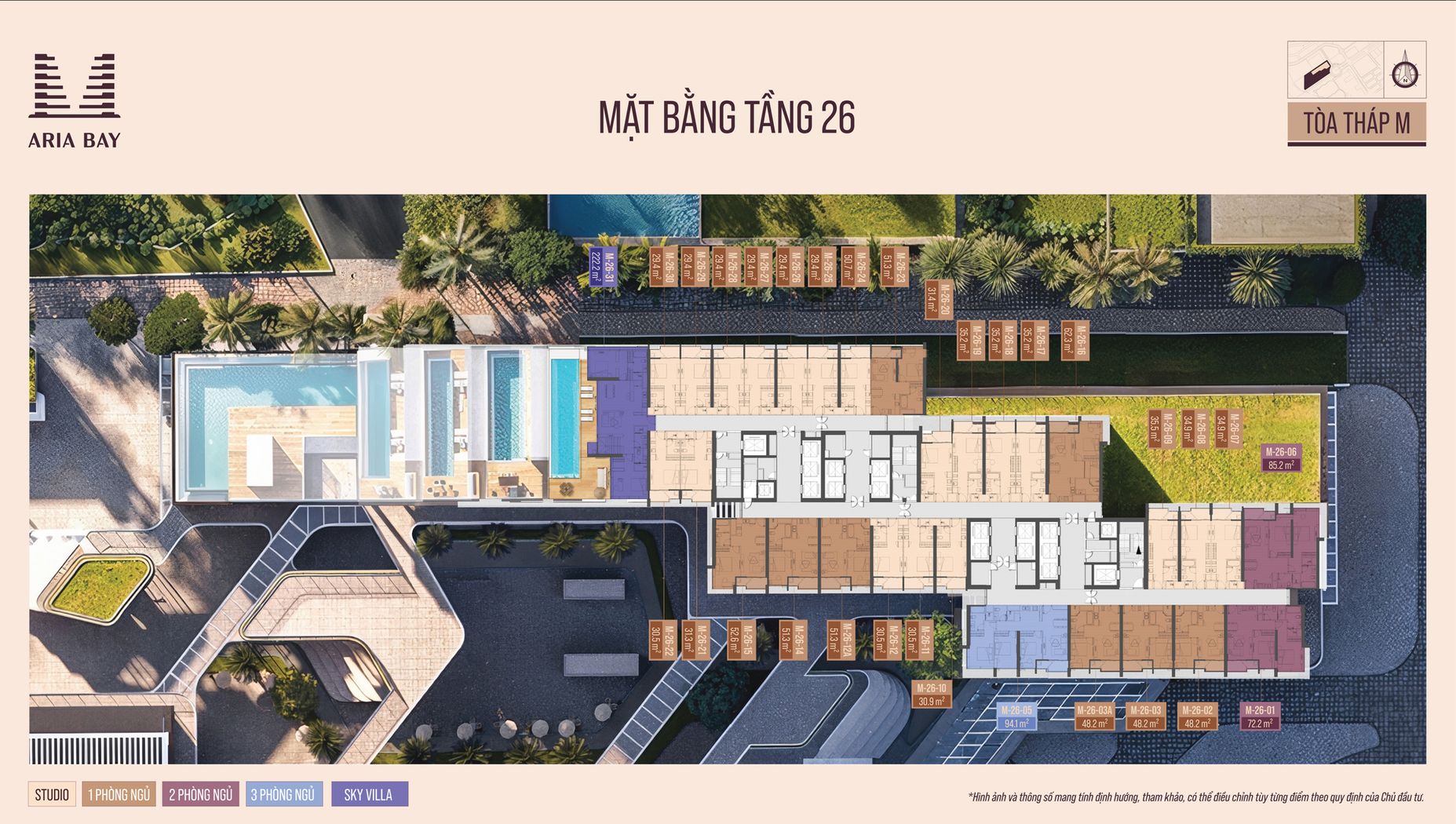 Mặt bằng và thiết kế Aria Bay Hạ Long (7)
